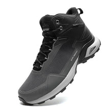 Load image into Gallery viewer, Men's Warm Boots Plush Snow Boots Outdoor Non-Slip Hiking Boots High Top Waterproof Sports Men's Winter Boots Snow Boots Warm Lined Non Slip Leather Shoes
