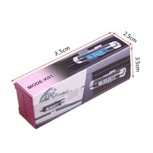 Load image into Gallery viewer, 2 In 1 Car Vehicle LCD Digital Display Automotive Thermometer Clock Portable Car Auto Dashboard Digital Clocks with Black Light And LCD Screen Adjustable Vehicle Temperature Gauge Support Clock
