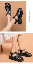 Load image into Gallery viewer, Platform Women's Sandals Summer Fashion Women Beach Classic Sandal Comfortable Beach  Pool Platforms Sandals With Buckle Open Toe Ankle Strap Thick-Soled Casual Women's Shoes
