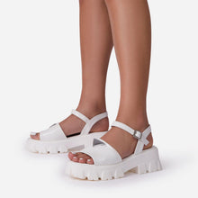 Load image into Gallery viewer, Platform Women's Sandals Summer Fashion Women Beach Classic Sandal Comfortable Beach  Pool Platforms Sandals With Buckle Open Toe Ankle Strap Thick-Soled Casual Women's Shoes
