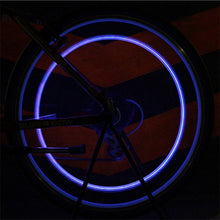 Load image into Gallery viewer, 1PCS Bicycle Light Wheel Spoke Light LED Tire Valve Stem Caps Lights Waterproof Neon Light Car Cycling Bike Tyre Spoke Flash Lights Waterproof Valve Stems Caps Accessories For Men Women
