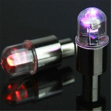 Load image into Gallery viewer, 1PCS Bicycle Light Wheel Spoke Light LED Tire Valve Stem Caps Lights Waterproof Neon Light Car Cycling Bike Tyre Spoke Flash Lights Waterproof Valve Stems Caps Accessories For Men Women
