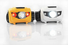 Load image into Gallery viewer, Bicycle Lamp Headlight White Light Headlight Red Light Night Running Hiking Fishing Camping Outdoor Light Adjustable Strap Water Resistant Great For Running Camping Hiking And More
