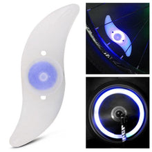 Load image into Gallery viewer, Waterproof Bicycle Spoke Light Willow Shape LED Bike Wheel Light Outdoor Cycling Lights LED Bicycle Spoke Light Visibility Safety Bike Light Outdoor Bicycle Tire Safety Light Bike Spoke Decorations
