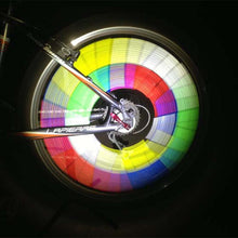 Load image into Gallery viewer, 12Pcs Bicycle Light Rim Radio Clip Light Safety Warning Light Strip Safety Cycling Reflective Reflector Bike Accessories Mount Clip Tube Warning Strip Waterproof Bicycle Spoke Reflectors
