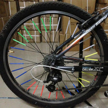 Load image into Gallery viewer, 12Pcs Bicycle Light Rim Radio Clip Light Safety Warning Light Strip Safety Cycling Reflective Reflector Bike Accessories Mount Clip Tube Warning Strip Waterproof Bicycle Spoke Reflectors
