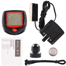 Load image into Gallery viewer, Mountain Sport Bike Speedometer Bike Mini Cycle Computer Speedometer 15 Function Code Meter Bicycle Computer Waterproof Bike Odometer With LCD Display Simple Speedometer Accurate Speed Tracking
