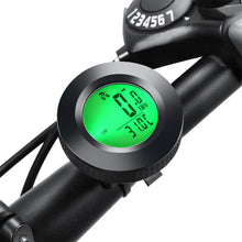 Load image into Gallery viewer, Modern Bike Wireless Bicycle Computer Speedometer Waterproof Cycling Luminous Sport Computer Odometer Auto Sleep Multi-Functions With Round LCD Backlight Display Calories And Fat Burn Counter For Outdoor Fitness
