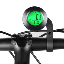 Load image into Gallery viewer, Modern Bike Wireless Bicycle Computer Speedometer Waterproof Cycling Luminous Sport Computer Odometer Auto Sleep Multi-Functions With Round LCD Backlight Display Calories And Fat Burn Counter For Outdoor Fitness
