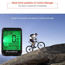 Load image into Gallery viewer, LCD Bike Code Meter Wired Wireless Mountain Bike Speedometer Bicycle Odometer Cycling Multifunctional And Waterproof Smart Backlight HD Digital LCD Big Display Auto Power Off And Wake-up Speedometer
