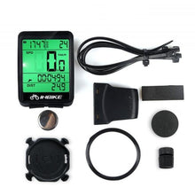 Load image into Gallery viewer, LCD Bike Code Meter Wired Wireless Mountain Bike Speedometer Bicycle Odometer Cycling Multifunctional And Waterproof Smart Backlight HD Digital LCD Big Display Auto Power Off And Wake-up Speedometer
