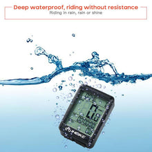 Load image into Gallery viewer, LCD Bike Code Meter Wired Wireless Mountain Bike Speedometer Bicycle Odometer Cycling Multifunctional And Waterproof Smart Backlight HD Digital LCD Big Display Auto Power Off And Wake-up Speedometer

