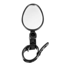 Load image into Gallery viewer, Handlebar Bike Mirror Bicycle Rear view Lens Wide-Angle Safety Mirror Mountain Road Bicycle Wide-Angle Reflector  Rotatable Handlebar Mirror Wide Angle Bicycle Mirror Cycling Rear View Mirror Shockproof Acrylic Convex Mirror Safe Rearview Mirror
