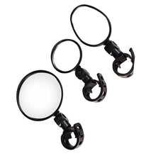 Load image into Gallery viewer, Universal Bike Bicycle Cycling  Mirror Handlebar Wide Angle Rear View Rearview Bike Accessories Bike Helmet Mirror Bike mirror, 2pcs bike rear view mirrors With Wide Angle Convex Mirror Adjustable Rotatable Handlebar For Mountain Bike Off-Road Bike
