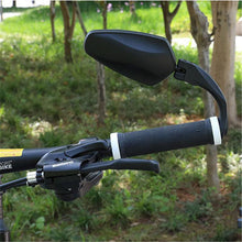 Load image into Gallery viewer, Bicycle Rear View Mirror Bike Cycling Clear Wide Range Back Sight Reflector Adjustable Left Right Mirror Accessories New Bike Mirror Blast resistant Adjustable Bike Rearview Mirror With Large Lens Bicycle Mirrors For Handlebars
