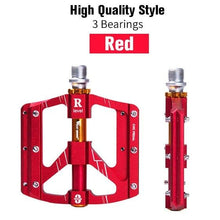 Load image into Gallery viewer, 3 Bearings Bicycle Pedals Ultralight Anti-Slip Road Pedal Cycling Sealed Bearing Bike Pedals Accessories Bearings Pedals For Bicycle Lightweight Bicycle Pedals Of Road Bikes

