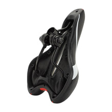 Load image into Gallery viewer, Sport Bicycle Saddle Soft Shock Absorbing Hollow Bike Cushion Road Cycling Sponge Comfortable Bicycle Seat Most Comfortable Bicycle Saddle Shock Absorber Waterproof Suitable For Fitness Outdoor Wide Soft Padded Bike Saddle
