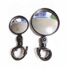 Load image into Gallery viewer, Universal Bike Bicycle Cycling  Mirror Handlebar Wide Angle Rear View Rearview Bike Accessories Bike Helmet Mirror Bike mirror, 2pcs bike rear view mirrors With Wide Angle Convex Mirror Adjustable Rotatable Handlebar For Mountain Bike Off-Road Bike
