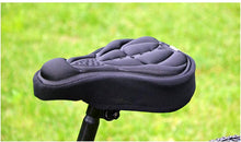 Load image into Gallery viewer, Mountain Bike Saddle Cover Thick Breathable Super Soft Bicycle Saddle Silicone Sponge Bike Seat Sports Bike Seat Cover Padded Bike Seat Cushion Bicycle Saddle Pad For Women Men With Hollow Design
