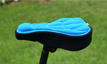 Load image into Gallery viewer, Mountain Bike Saddle Cover Thick Breathable Super Soft Bicycle Saddle Silicone Sponge Bike Seat Sports Bike Seat Cover Padded Bike Seat Cushion Bicycle Saddle Pad For Women Men With Hollow Design
