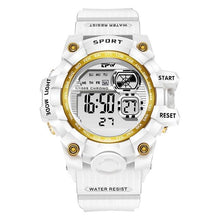 Load image into Gallery viewer, Digital Watches For Women School Girl Student  Transparent Color Water Resistent Silicone Strap Stopwatch Alarm Countdown Dual Time Ultra Super Wide-Angle Display Digital Wrist Watches For Men Women
