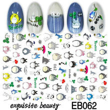 Load image into Gallery viewer, Nail Stickers Cute Rabbit Nail Art Decorations No Face Man Sliders For Manicure Cute Cartoon Nail Art Sticker Decals for Women Kids Girls Manicure Decoration Nail Art Supplies 3D Self-Adhesive Nail Decals Designer Nail Stickers for Acrylic Nails
