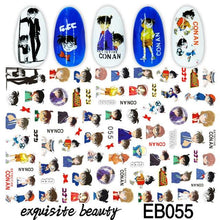 Load image into Gallery viewer, Nail Stickers Cute Rabbit Nail Art Decorations No Face Man Sliders For Manicure Cute Cartoon Nail Art Sticker Decals for Women Kids Girls Manicure Decoration Nail Art Supplies 3D Self-Adhesive Nail Decals Designer Nail Stickers for Acrylic Nails
