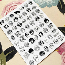 Load image into Gallery viewer, Cute rabbit Cute cat  Japanese Justice Girl 3D Back Glue Nail Sticker Nail Decoration Nail Art Nail Ornament Self Adhesive Nail Decals for Nail Art Decoration Including Hearts Stars Letters Bowknot Leaves Flowers Plants Fruits Butterflies for Woman
