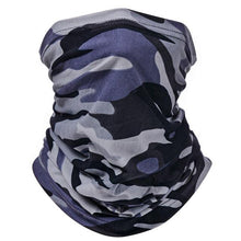 Load image into Gallery viewer, Outdoor Balaclava Bandana Uv Biker Cover Scarf Seamless Magic Headband Camouflage Neck Gaiter Face Cover Headwear Scarf Uniesx Men Women Bandanas Polyester Breathable Windproof Anti UV Neck Cover Camping Hiking Climbing Face Mask Headband
