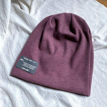 Load image into Gallery viewer, Unisex Beanie Hats Autumn Comfortable Cotton Hat  Men Retro Knitted Hat Women Balaclava Sports Kerchief Bobble Hat  Spring Knit Slouchy Lightweight Knit Hat Slouch Cap Casual Box Skellies Beanies Thin Bonnet Cap Autumn Casual Beanies Hat
