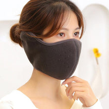 Load image into Gallery viewer, Winter Cycling Mask Unisex Fleece Thermal Warm Windproof Half Face Mask Balaclava Outdoor Sport Fishing Skiing Mask Half Mask Balaclava Ski Mask with Adjustable Windproof Cap Headwear Balaclava Half Face Mask Windproof Men Women
