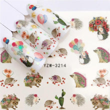 Load image into Gallery viewer, Designer Water Transfer Tips Nail Art Pink Rose Flower Sticker Decals Women Beauty Wedding Nails Love Nail Art Decoration Pop Art Nail Stickers Sexy Girl Designs Comics Water Transfer Decals Manicure DIY Lips Nail Art Decorations Slider Nail Art Stickers
