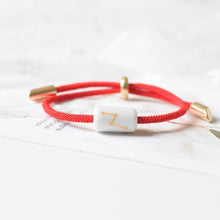 Load image into Gallery viewer, 12 Zodiac Bracelet Charm Jewelry Adjustable Braided Rope Couple Bracelets Handmade Navy String Bracelet With Metal Knot Men Women Braided Bracelets Gifts
