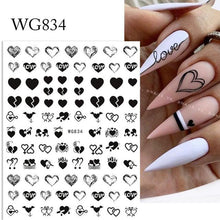 Load image into Gallery viewer, Gold Christmas Snowflake 3D Nail Stickers Sparkly Iridescent Silver Xmas Tree Elk Deer Transfer Sliders Winter Nails Accessories Design Decor Tip Transfer Nail Decals Sticker For Pretty Girl Self-Adhesive Nail Decals Designer Nail Stickers
