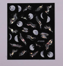 Load image into Gallery viewer, Gold Christmas Snowflake 3D Nail Stickers Sparkly Iridescent Silver Xmas Tree Elk Deer Transfer Sliders Winter Nails Accessories Design Decor Tip Transfer Nail Decals Sticker For Pretty Girl Self-Adhesive Nail Decals Designer Nail Stickers
