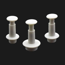 Load image into Gallery viewer, Fondant Cake Cookie Cutter Embossed Ejector Stamp Plunger Mold Kitchen Baking Cake Decorating Tools  Heart Shaped Cookie Mold Hand Press Cookie Dessert Cutter Pastry Decoration Tool Mooncake Maker
