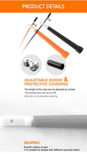 Load image into Gallery viewer, Sport Speed Jump Rope Professional Skipping Rope Adjustable Length Ergonomic Design Jumping Ropes For Speed Workout Ideal For Boxing Fitness Skip Workout Training

