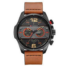 Load image into Gallery viewer, Men's  Waterproof Retro Style Watch With Excellent  Background, Chronometers  Large Numbers Perfect Gift
