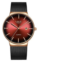 Load image into Gallery viewer, Men's Elegant  Watch With Stainless Steel Straps And Special Date Display Excellent Look Unique Design Perfect Gift
