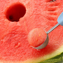 Load image into Gallery viewer, Professional 3-In-1 Stainless Steel Watermelon Melon Baller Scoop Seed Remover Fruit Carving Tool Set
