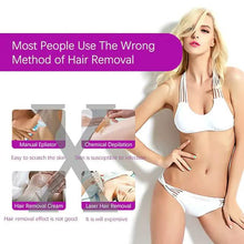 Load image into Gallery viewer, Professional Painless Hair Removal Kit Laser Touch Epilator
