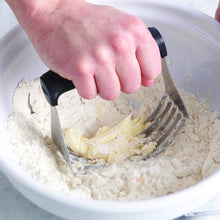 Load image into Gallery viewer, Professional Stainless Steel Heavy Pastry Cutter Dough Blender
