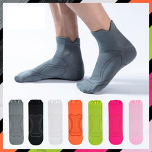 Load image into Gallery viewer, Professional Thin Anti-slip Breathable No Sweat Sports Marathon Basketball Yoga Running Socks For Athletic Men AND Women
