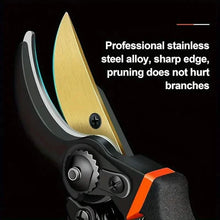 Load image into Gallery viewer, Professional Titanium Bypass Pruning Shears
