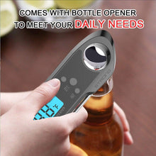 Load image into Gallery viewer, Professional Waterproof Digital Food Thermometer Pyrometer with Folding Foldable Probe Waterproof Digital Instant Read Meat Thermometer with 4.6” Folding Probe Backlight &amp; Calibration Function for Cooking Food Candy BBQ Grill for Kitchen Food Cooking
