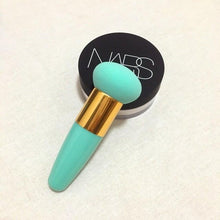 Load image into Gallery viewer, Professional Women Beauty Sponge Mushroom Head Powder Puff With Handle Smooth Shaped Make Up Colorful Sylish Design
