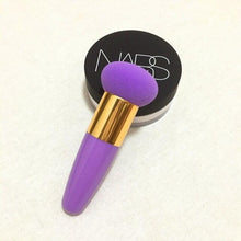 Load image into Gallery viewer, Professional Women Beauty Sponge Mushroom Head Powder Puff With Handle Smooth Shaped Make Up Colorful Sylish Design
