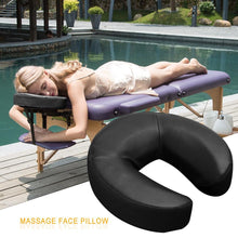 Load image into Gallery viewer, PU Foam Spa U-Shape Pillow Face Rest Body Massage face Pillow Soft Face Cushion Basic Massage Face Cradle Cushion Massage Face Cradle Cushion Memory Foam Massage Table &amp; Massage Chair Headrest Pillow Pad For Beauty Care Salon
