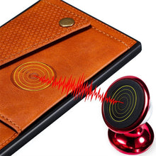 Load image into Gallery viewer, PU Leather Flip Case For Xiaomi Redmi Note 11 11S 10 9 8 9s 9T Mi 12 10T 11T POCO X3 GT X4 Pro F3 Wallet Card Slot Holder Cover Genuine Leather Magnetic Card Holder Folio Cover
