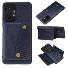 Load image into Gallery viewer, PU Leather Flip Case For Xiaomi Redmi Note 11 11S 10 9 8 9s 9T Mi 12 10T 11T POCO X3 GT X4 Pro F3 Wallet Card Slot Holder Cover Genuine Leather Magnetic Card Holder Folio Cover
